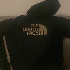 North Face black hoodie size: M